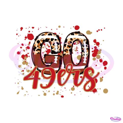 leopard-football-go-49ers-svg