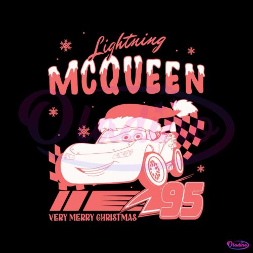 lightning-mcqueen-merry-christmas-svg