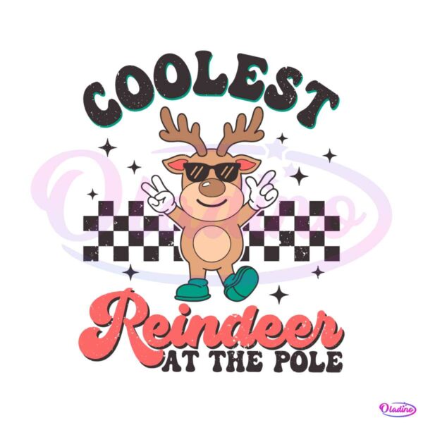 coolest-reindeer-at-the-pole-svg