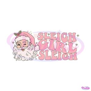 pink-santa-sleigh-girl-sleigh-svg