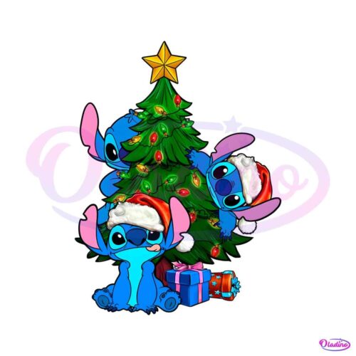 disney-santa-stitch-christmas-tree-png