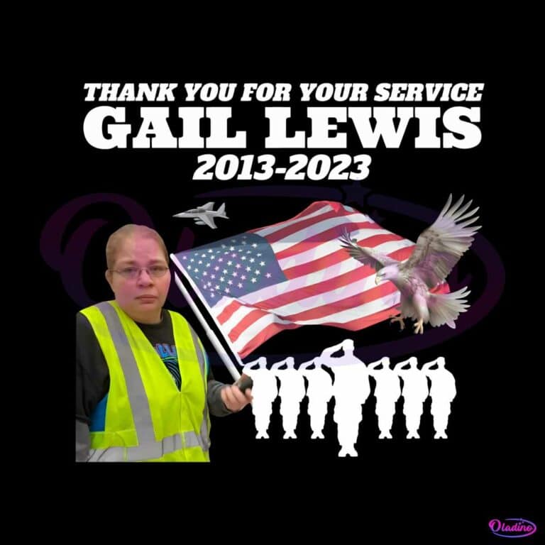 Thank You For Your Service Gail Lewis PNG - Oladino