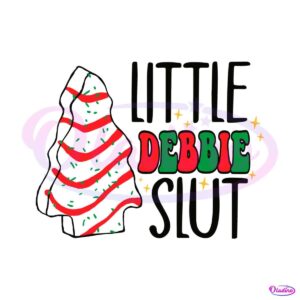 little-debbie-slut-christmas-tree-cake-svg-digital-files