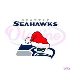 Seattle Seahawks Christmas NFL Logo SVG Cutting Digital File