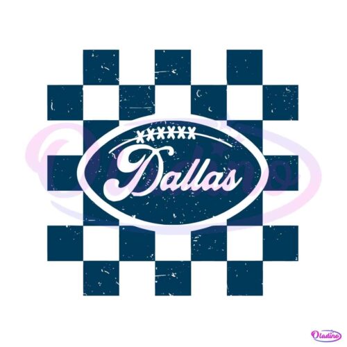 karo-muster-dallas-football-svg-digital-download