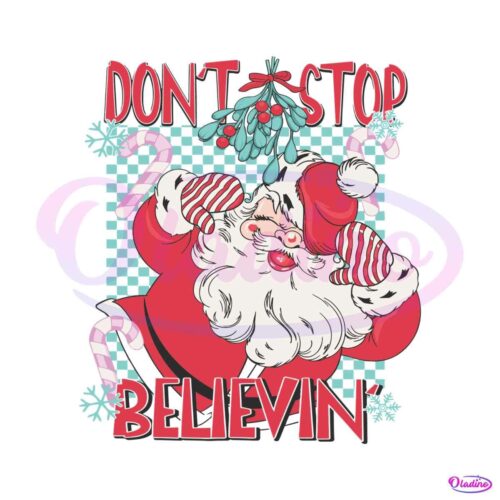 dont-stop-believin-snow-santa-svg