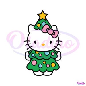 funny-christmas-tree-hello-kitty-svg