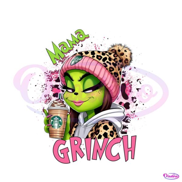 leopard-pink-mama-grinch-png