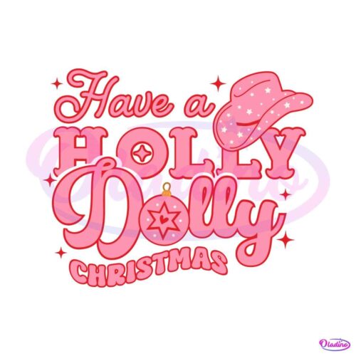 have-a-holly-dolly-christmas-cowgirl-svg