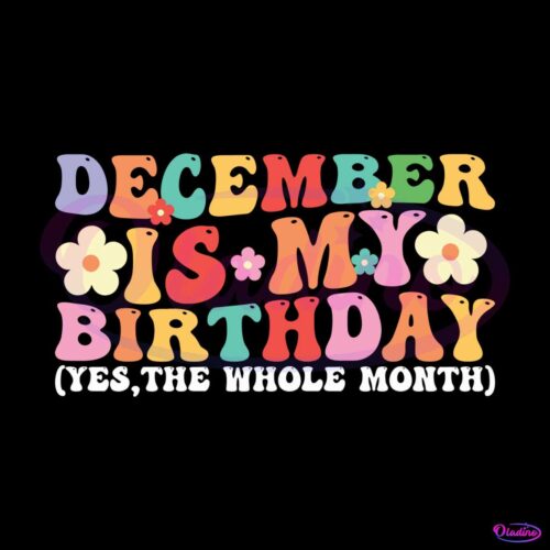 retro-december-is-my-birthday-svg