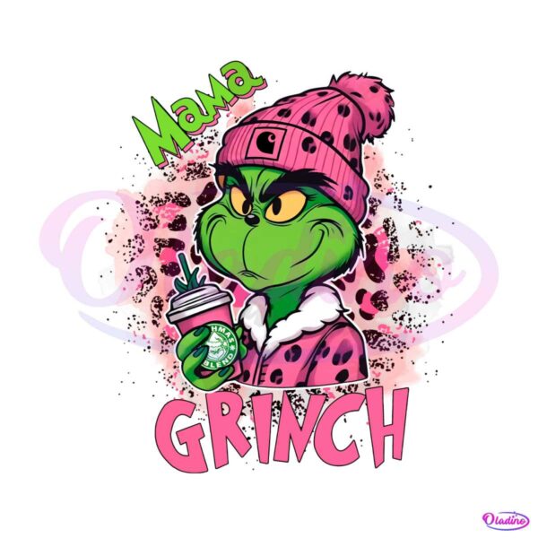 pink-leopard-mama-grinch-png