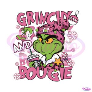 pink-grinchy-and-bougie-christmas-svg