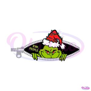 funny-grinch-ew-people-santa-hat-svg