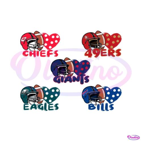 helmet-football-heart-svg-bundle-digital-download