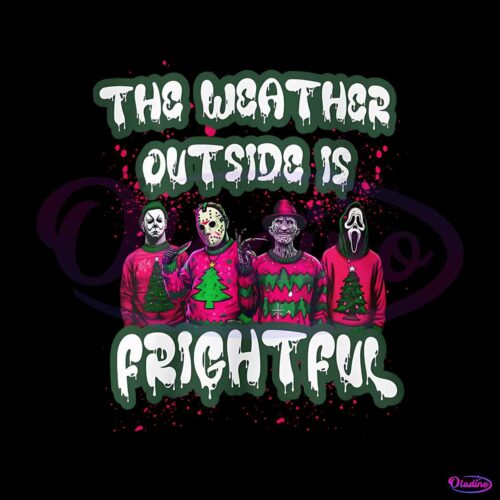 the-weather-outside-is-frightfull-horror-guys-christmas-png