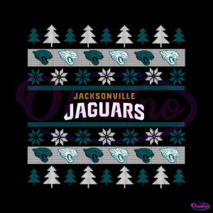 jacksonville-jaguars-logo-ugly-christmas-sweater-svg