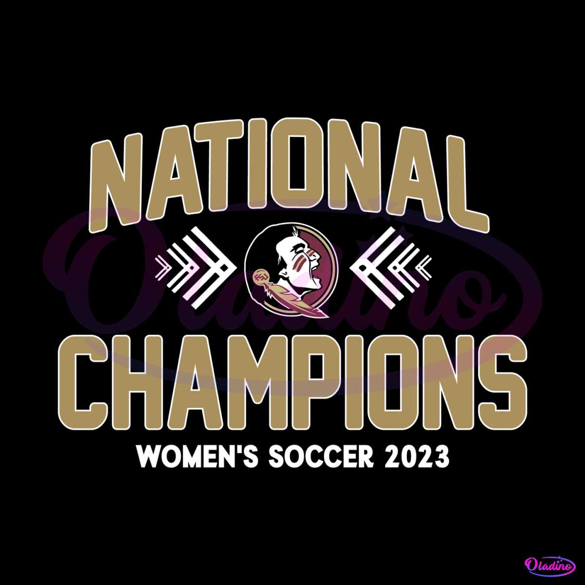 FSU Womens Soccer 2023 Natitonal Champion Svg