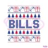 retro-bills-football-christmas-svg