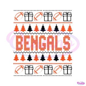 retro-bengals-football-christmas-svg