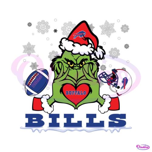 grinch-love-bills-football-helmet-svg