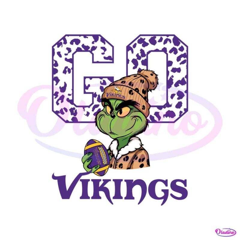 grinch-leopard-go-vikings-football-svg-digital-download