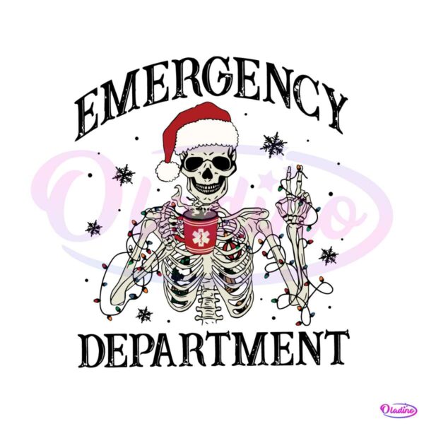 emergency-department-skeleton-christmas-svg