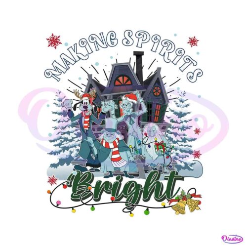 making-spirits-bright-haunted-mansion-christmas-png