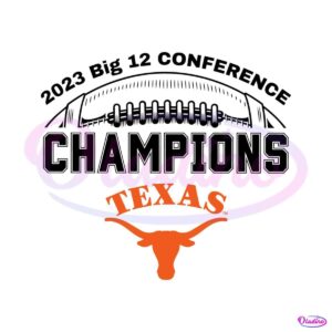 2023-big-12-conference-champions-texas-longhorns-svg