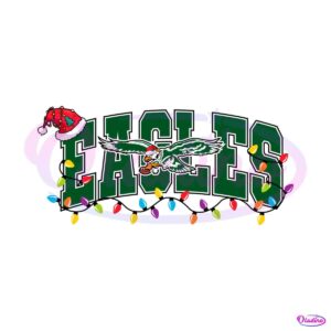 eagles-logo-with-christmas-hat-light-svg