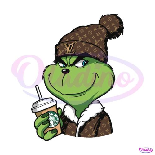 bougie-grinch-lv-starbucks-coffee-svg