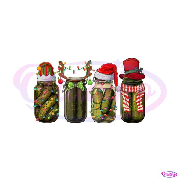 retro-christmas-pickle-santa-vibe-png