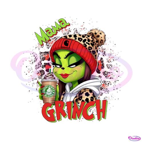 leopard-red-christmas-mama-grinch-png