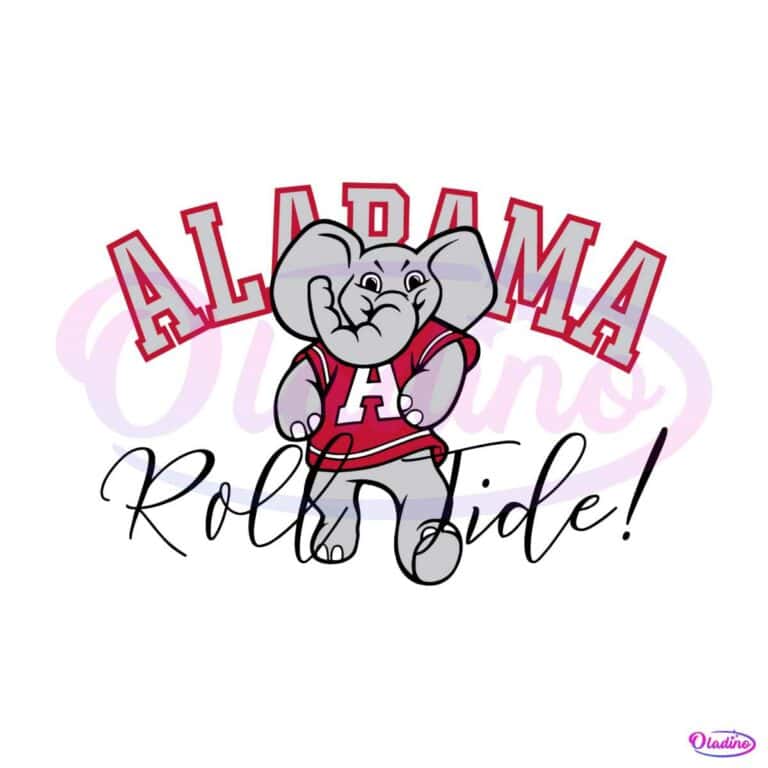 Roll Tide Alabama Crimson Tide Football SVG