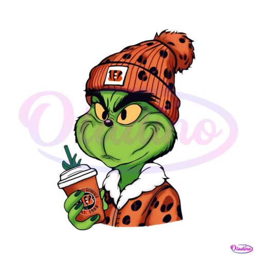 grinch-boujee-cincinnati-bengals-nfl-png