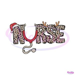 leopard-nurse-christmas-stethoscope-svg