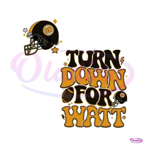 turn-down-for-watt-pittsburgh-football-svg