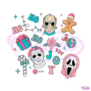 ho-ho-ho-horror-characters-christmas-svg