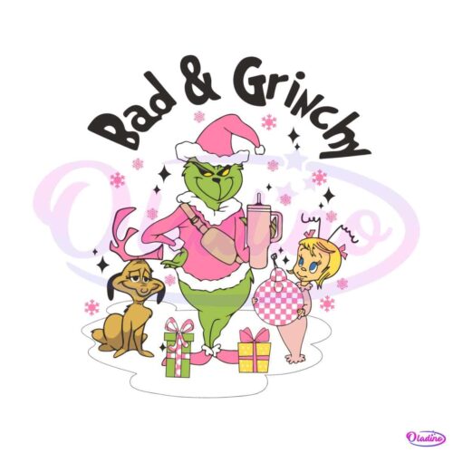 retro-bad-and-grinchy-friends-svg