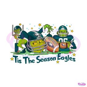 grinch-tis-the-season-eagles-football-svg