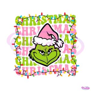 retro-christmas-grinch-face-svg