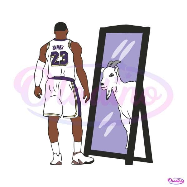 lebron-james-mirror-goat-basketball-lakers-svg