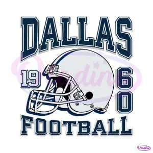 vintage-dallas-cowboys-football-helmet-1960-svg