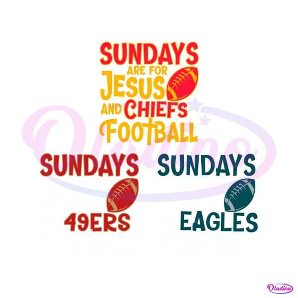 sundays-are-for-jesus-and-football-svg-bundle