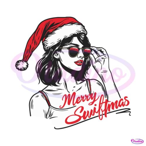 vintage-merry-swiftmas-santa-hat-svg