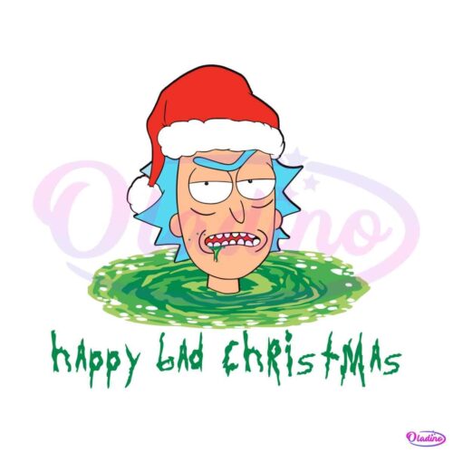 happy-bad-christmas-rick-and-morty-svg