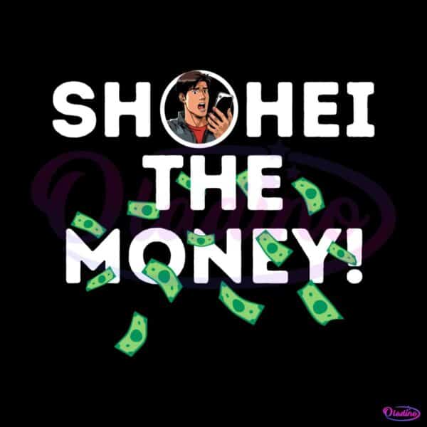 shohei-the-money-los-angeles-dodgers-baseball-svg