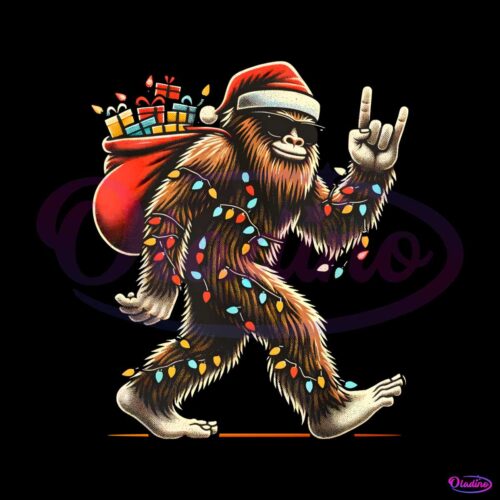 santa-bigfoot-christmas-lights-png