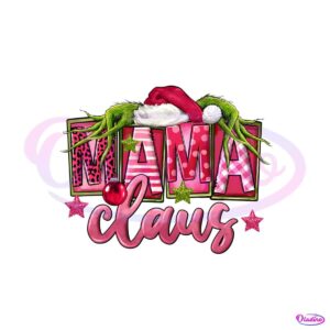 grinch-pink-christmas-mama-claus-png