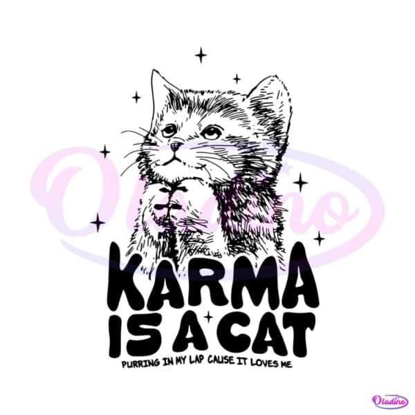 karma-is-a-cat-purring-in-my-lap-svg