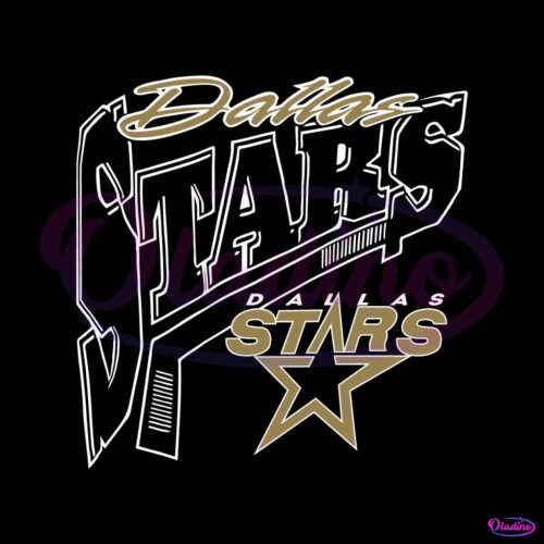 vintage-dallas-stars-hockey-svg-digital-download